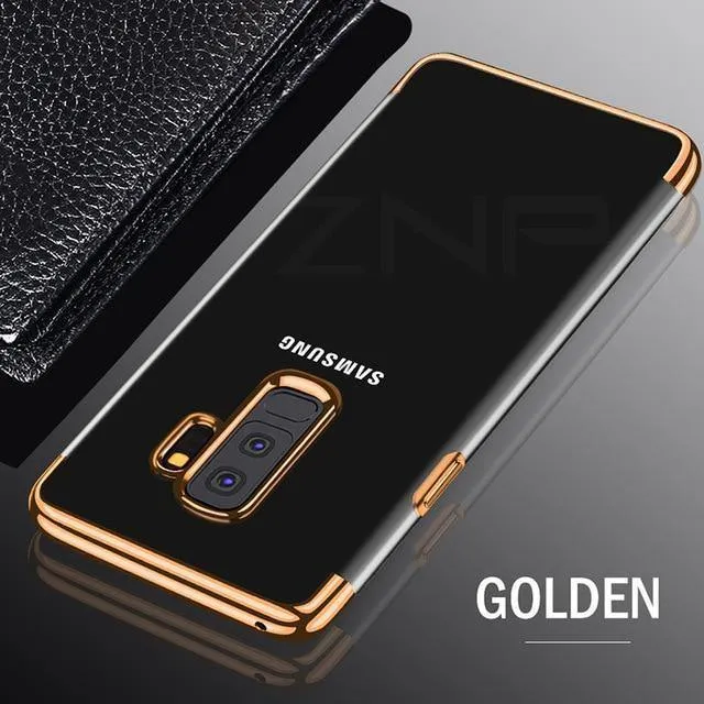 ZNP Luxuriöse, weiche TPU-Silikon-Telefonhüllen für Samsung Galaxy S9 S8 Plus Note 8 Hülle Vollständige Abdeckung für Samsung S9 S8 Hülle Telefonschale