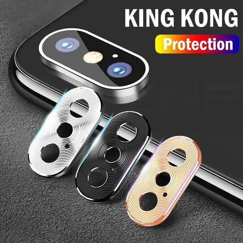 ZNP Volle Abdeckung Telefon Kamera Schutz Film Für iPhone X XS Max XR Telefon Kamera Displayschutzfolie Fall Für iPhone 7 8 Plus