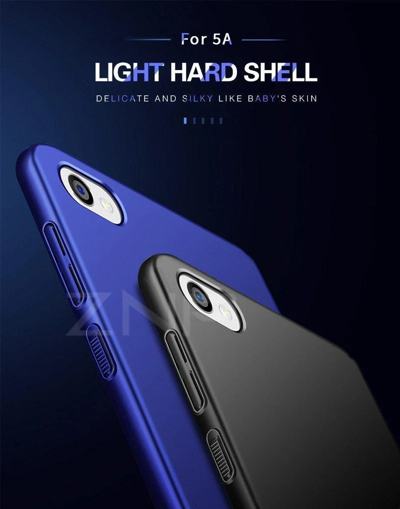 ZNP Fashion Hard Matte Cases für Xiaomi Redmi 4 4 Pro 4X 4A 5 Note 5A Hülle Kunststoff-Telefonabdeckung für Redmi 5 5 Plus 4X 4A 5A Hülle