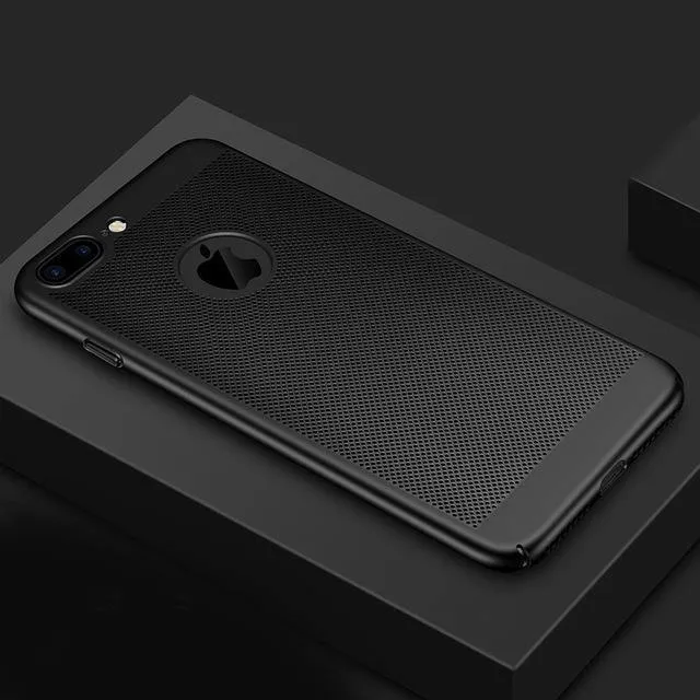 ZNP wärmeableitung Telefon Fall Für iPhone 7 8 Plus Fällen Volle Abdeckung Für iPhone 8 7 Plus 7Plus Abdeckung hart Zurück PC Schützen Shell