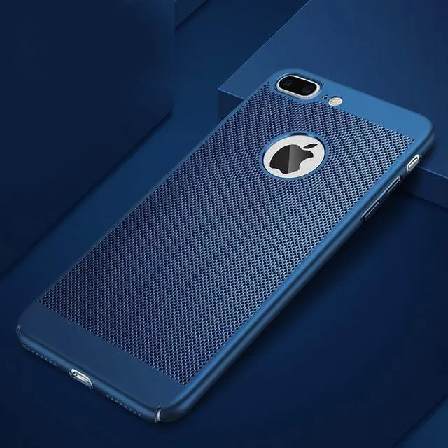 ZNP wärmeableitung Telefon Fall Für iPhone 7 8 Plus Fällen Volle Abdeckung Für iPhone 8 7 Plus 7Plus Abdeckung hart Zurück PC Schützen Shell