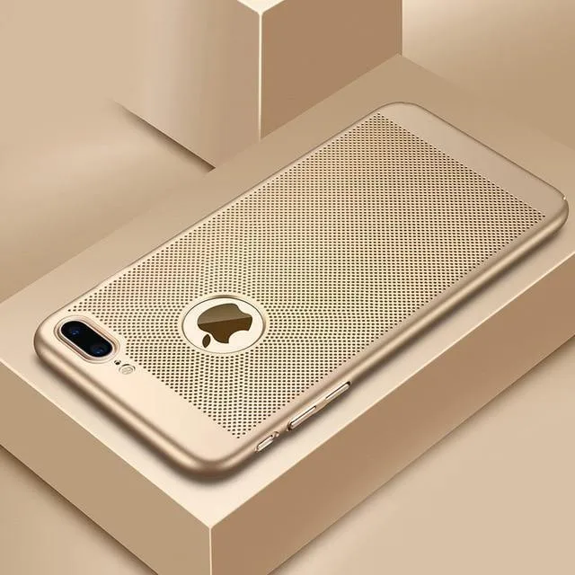ZNP wärmeableitung Telefon Fall Für iPhone 7 8 Plus Fällen Volle Abdeckung Für iPhone 8 7 Plus 7Plus Abdeckung hart Zurück PC Schützen Shell