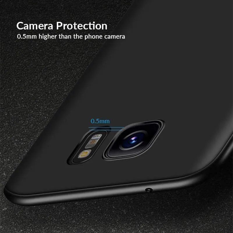 TOPK Ultradünne, hautfreundliche, weiche und schlanke TPU-Telefonhülle für Samsung Galaxy S9 S8 Plus S7 Edge Note 8 Note 9