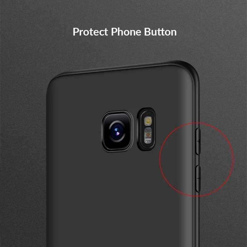 TOPK Ultradünne, hautfreundliche, weiche und schlanke TPU-Telefonhülle für Samsung Galaxy S9 S8 Plus S7 Edge Note 8 Note 9