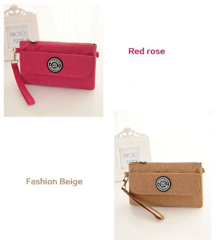 Damen Messenger Bags Wasserdichte Nylon Tageskupplung Geldbörse Lässig Kleine Umhängetasche Für Mädchen Weibliche Tote Handtaschen Armband Bolsa