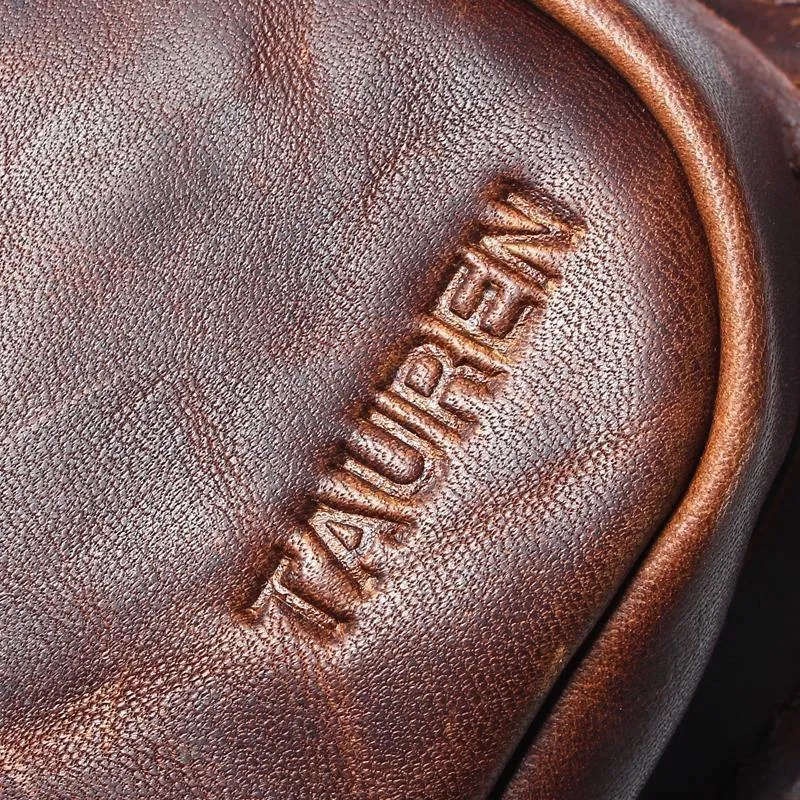 Vintage Casual Crazy Horse Leder Echtes Rindsleder Männer Brust Tasche Kleine Messenger Taschen Für Mann Schulter Taschen