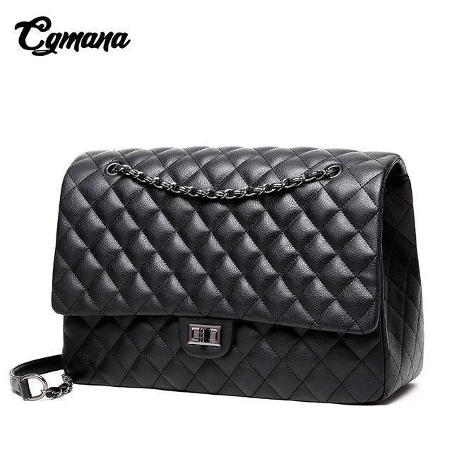 Große Kapazität Tasche Große Umhängetasche Frauen Reisetaschen Leder Pu Stepp Tasche Weibliche Luxus Handtaschen Bolsa Feminina