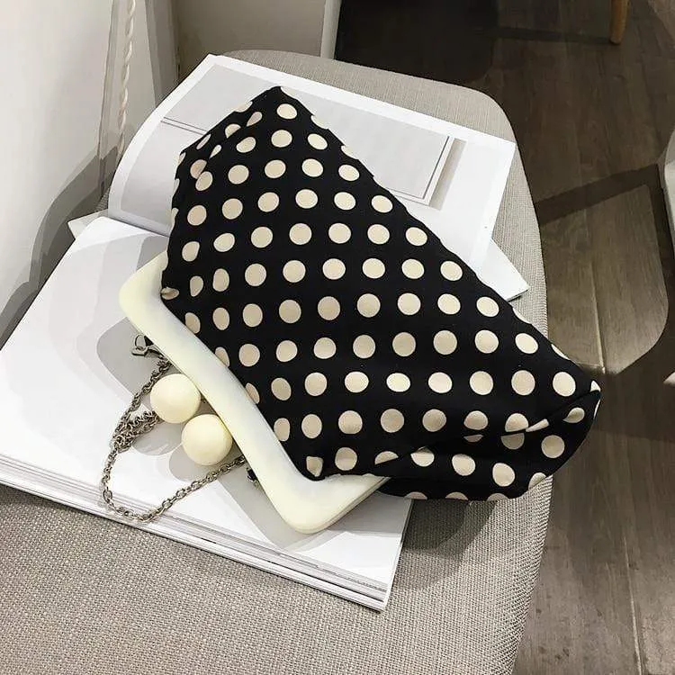 Handtaschen-Schultertaschen-Clip, Abendkupplungen, Acryl-Clip, Umhängetasche, Reißverschluss und Haspe, Einkaufstasche, Kette, Party, Hochzeit