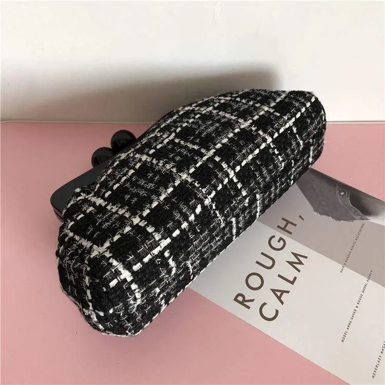 Handtaschen-Schultertaschen-Clip, Abendkupplungen, Acryl-Clip, Umhängetasche, Reißverschluss und Haspe, Einkaufstasche, Kette, Party, Hochzeit