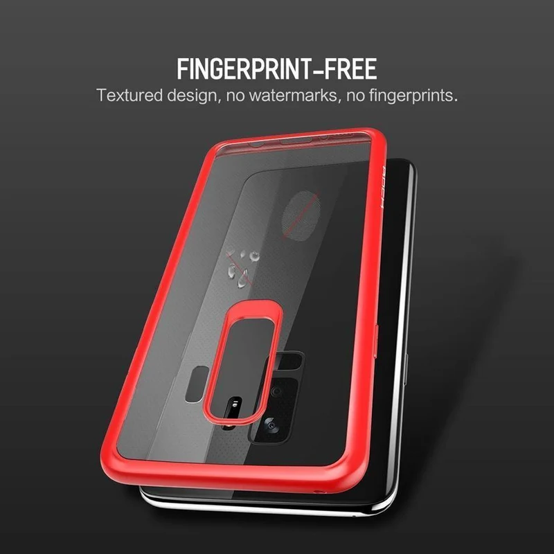 ROCK Slim Transparent Case for Galaxy S9 S9 Plus,Premium TPU+PC Anti-knock Phone Case for Samsung Galaxy S9 S9+