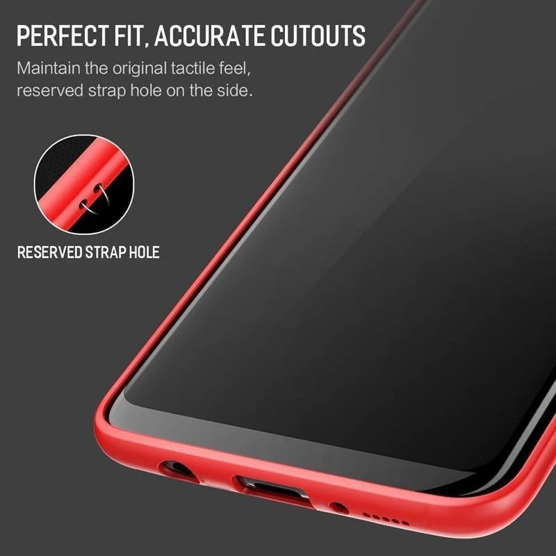 ROCK Slim Transparent Case for Galaxy S9 S9 Plus,Premium TPU+PC Anti-knock Phone Case for Samsung Galaxy S9 S9+