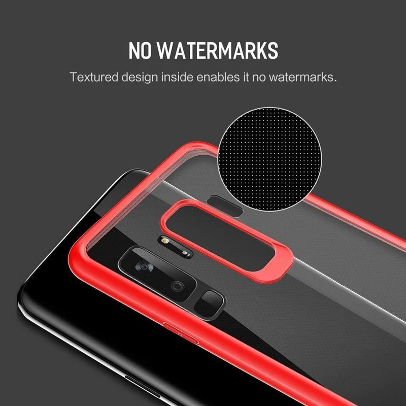 ROCK Slim Transparent Case for Galaxy S9 S9 Plus,Premium TPU+PC Anti-knock Phone Case for Samsung Galaxy S9 S9+