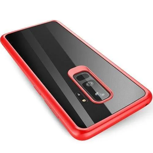 ROCK Slim Transparent Case for Galaxy S9 S9 Plus,Premium TPU+PC Anti-knock Phone Case for Samsung Galaxy S9 S9+