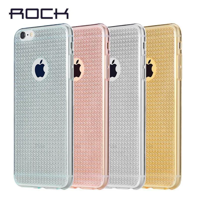 ROCK Fla Phone Case For iPhone 6 plus cover Series Luxury Slim Armor cover shell TPU Slim Cover for iPhone 6 plus Clearance 49%
