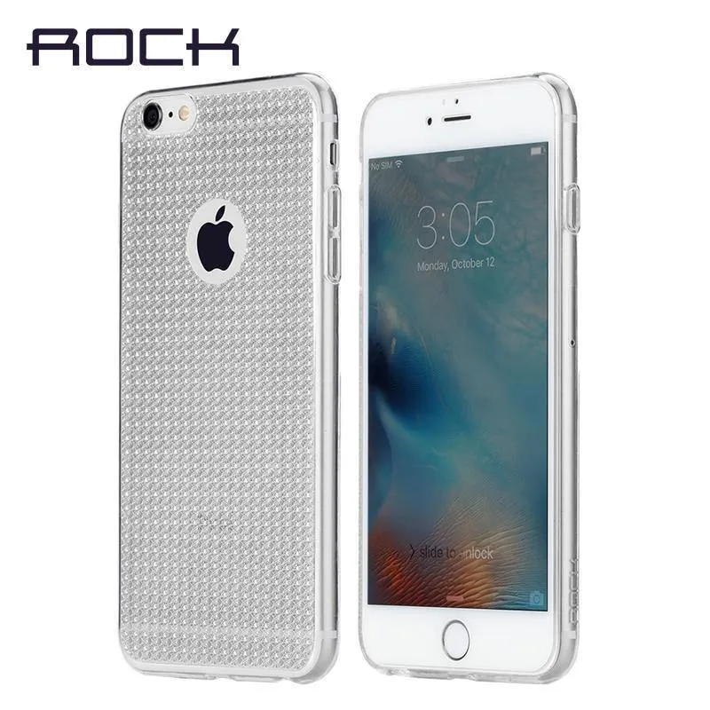 ROCK Fla Phone Case For iPhone 6 plus cover Series Luxury Slim Armor cover shell TPU Slim Cover for iPhone 6 plus Clearance 49%