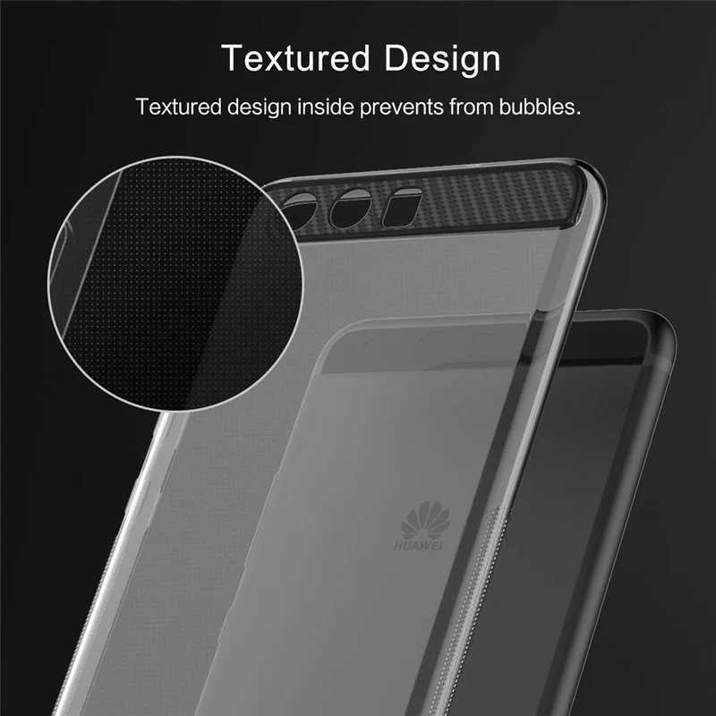 ROCK Ace Series Silicone Phone Case for Huawei P10 P10 plus, Transparent TPU Slim Back case cover for Huawei P10/p10 plus
