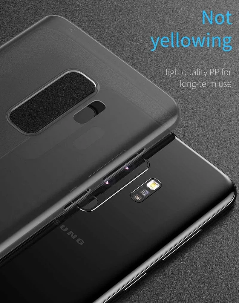 Baseus Super Super Thin Handyhülle für Samsung Galaxy S9 S9+ Ultra Slim Hülle für Samsung S9 Plus Coque