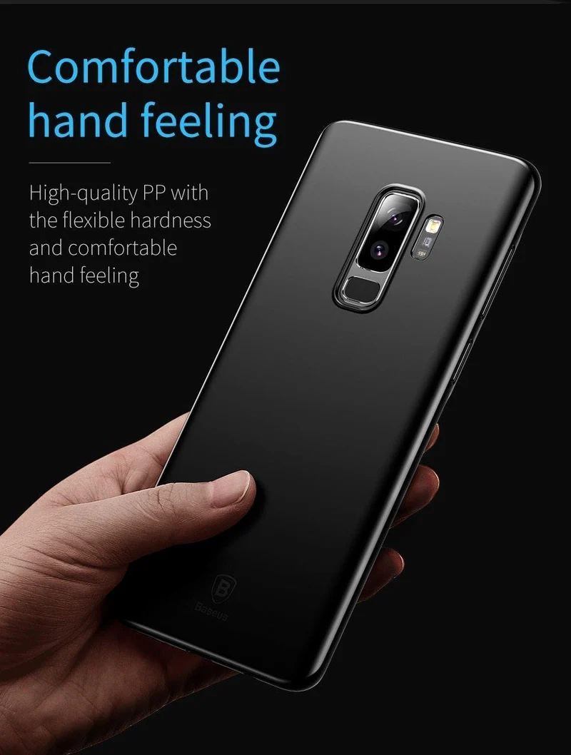 Baseus Super Super Thin Handyhülle für Samsung Galaxy S9 S9+ Ultra Slim Hülle für Samsung S9 Plus Coque