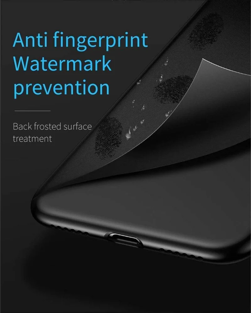 Baseus Luxury Simple Phone Case für iPhone X Glatte Matte PP Case für iPhone X Ultra Thin Zurück Phone Cover für iPhoneX Coque
