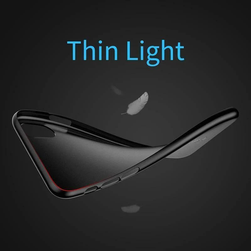 Baseus Luxury Simple Phone Case für iPhone X Glatte Matte PP Case für iPhone X Ultra Thin Zurück Phone Cover für iPhoneX Coque