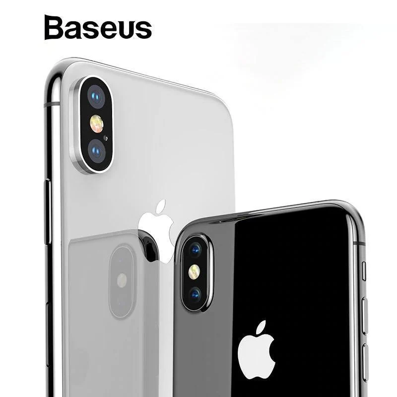 Baseus Ultradünne TPU-Hülle für iPhone X. Schmutzabweisende Hülle, transparente, weiche Silikonhülle mit hoher Transparenz für iPhone X