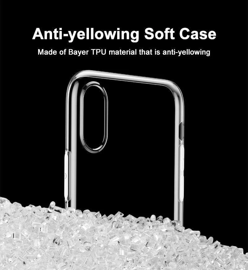 Baseus Ultradünne TPU-Hülle für iPhone X. Schmutzabweisende Hülle, transparente, weiche Silikonhülle mit hoher Transparenz für iPhone X