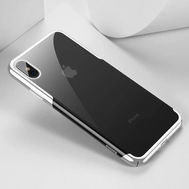 Baseus Für iPhone X Xs Fall Luxus Überzug Hartplastik Telefon Fall Für iPhone Xs XR XS Max 2018 Fällen dünne Zurück Abdeckung Coque
