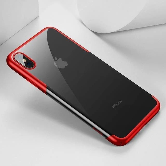 Baseus Für iPhone X Xs Fall Luxus Überzug Hartplastik Telefon Fall Für iPhone Xs XR XS Max 2018 Fällen dünne Zurück Abdeckung Coque