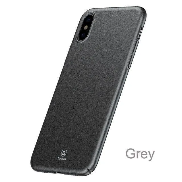 Baseus Ultra Thin Hartplastik Hülle für iPhone X Luxus Retro Rocky Pattern Hülle für iPhone X Coque Funda