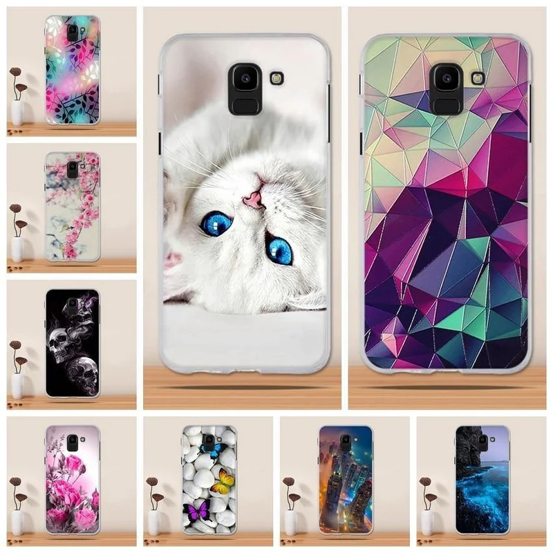 Case For Samsung Galaxy J6 2018 Case Silicone funda for Samsung j6 2018 Case back Cover for Samsung Galaxy J6 2018 J600f hoesjes