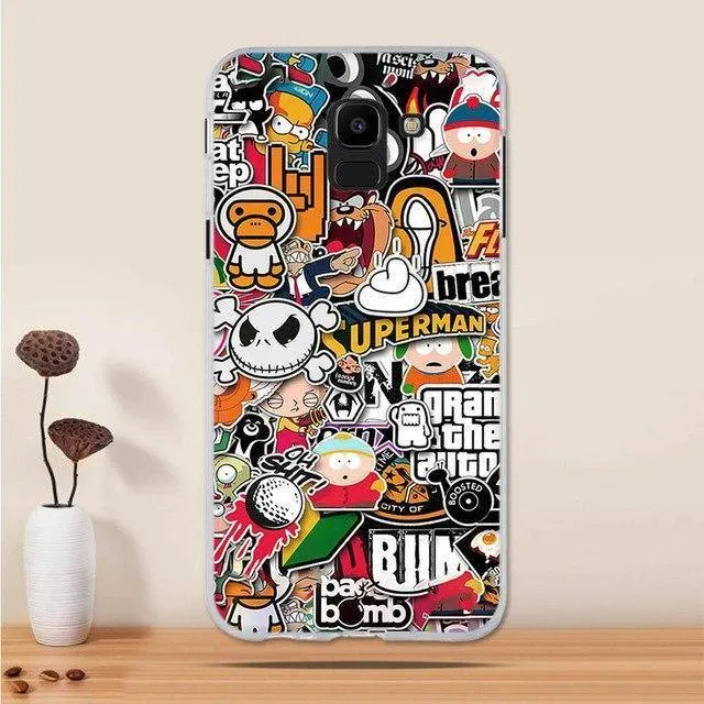 Case For Samsung Galaxy J6 2018 Case Silicone funda for Samsung j6 2018 Case back Cover for Samsung Galaxy J6 2018 J600f hoesjes