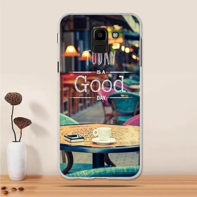 Case For Samsung Galaxy J6 2018 Case Silicone funda for Samsung j6 2018 Case back Cover for Samsung Galaxy J6 2018 J600f hoesjes