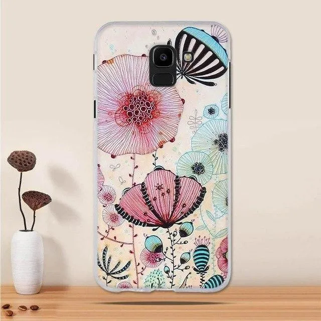 Case For Samsung Galaxy J6 2018 Case Silicone funda for Samsung j6 2018 Case back Cover for Samsung Galaxy J6 2018 J600f hoesjes