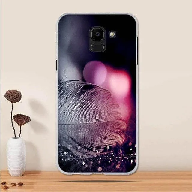 Case For Samsung Galaxy J6 2018 Case Silicone funda for Samsung j6 2018 Case back Cover for Samsung Galaxy J6 2018 J600f hoesjes