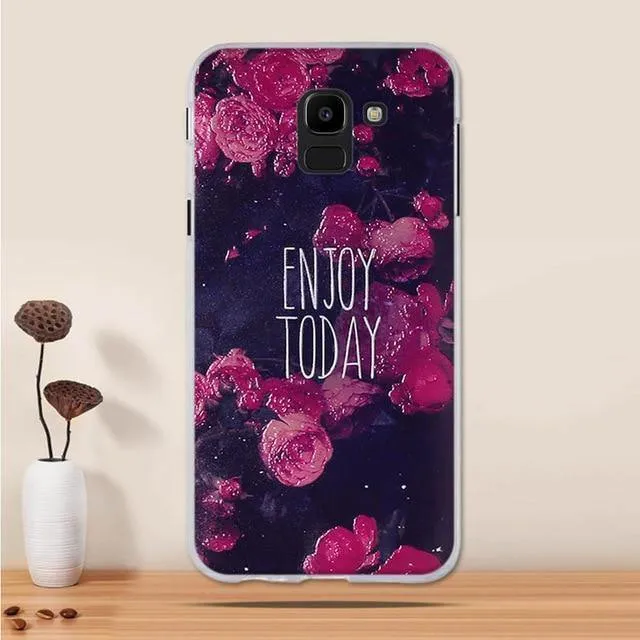Case For Samsung Galaxy J6 2018 Case Silicone funda for Samsung j6 2018 Case back Cover for Samsung Galaxy J6 2018 J600f hoesjes
