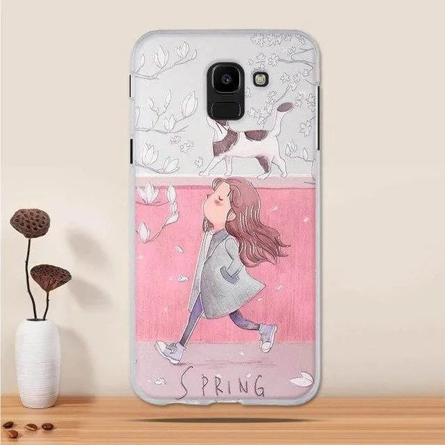 Case For Samsung Galaxy J6 2018 Case Silicone funda for Samsung j6 2018 Case back Cover for Samsung Galaxy J6 2018 J600f hoesjes