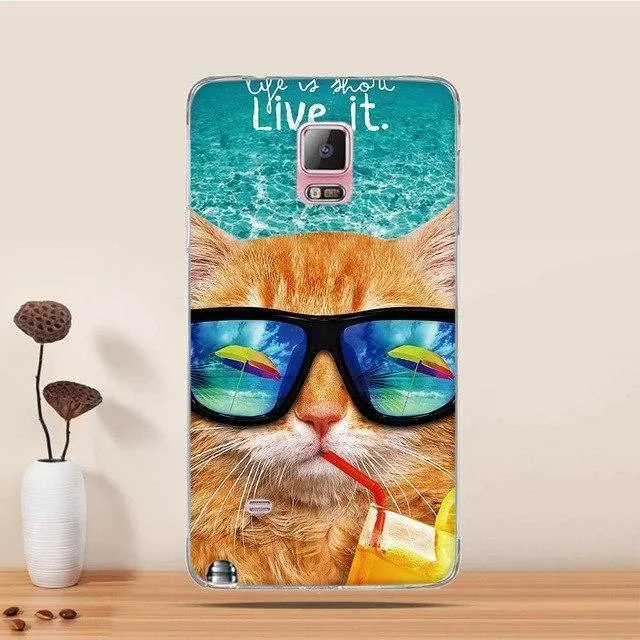Samsung Galaxy Note 4 Case Cover for Samsung Galaxy Note 4 N9100 Cover Silicon Case for Samsung Galaxy Note 4 Phone Case