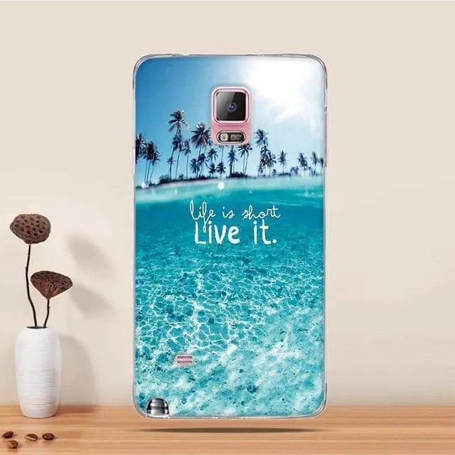 Samsung Galaxy Note 4 Case Cover for Samsung Galaxy Note 4 N9100 Cover Silicon Case for Samsung Galaxy Note 4 Phone Case