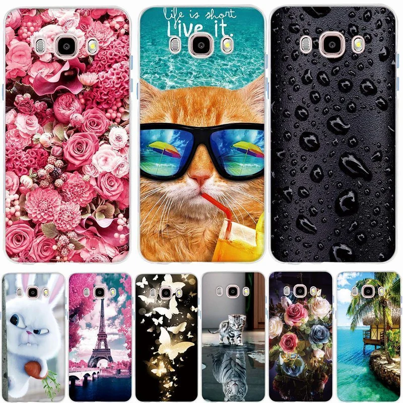 Case for Samsung J5 2016 Case Pattern Cover For Samsung Galaxy J5 2016 Cover 3D TPU Soft Silicone for Samsung Galaxy J5 J510F