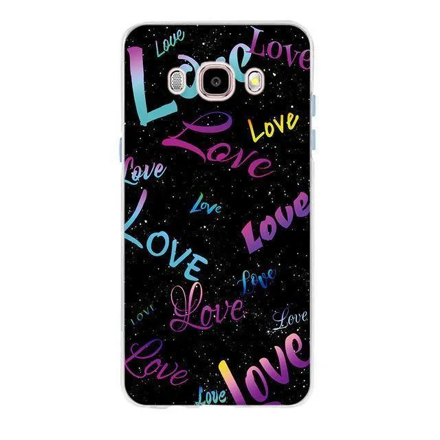 Case for Samsung J5 2016 Case Pattern Cover For Samsung Galaxy J5 2016 Cover 3D TPU Soft Silicone for Samsung Galaxy J5 J510F