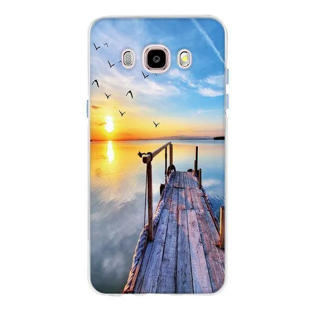 Case for Samsung J5 2016 Case Pattern Cover For Samsung Galaxy J5 2016 Cover 3D TPU Soft Silicone for Samsung Galaxy J5 J510F