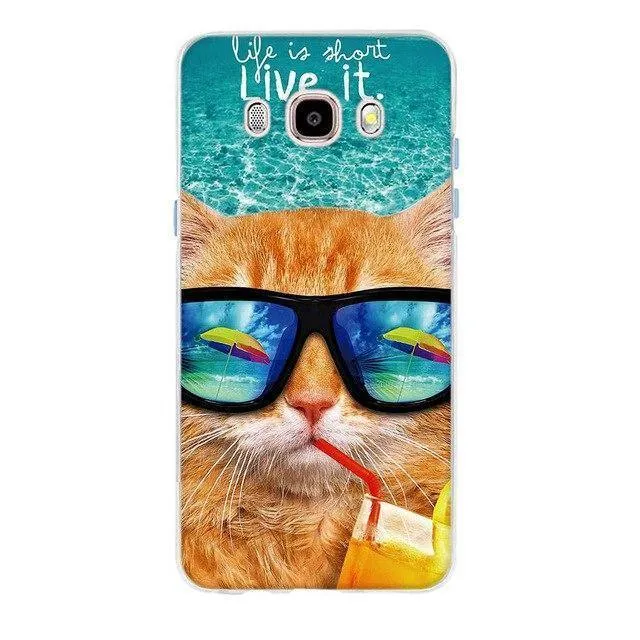 Case for Samsung J5 2016 Case Pattern Cover For Samsung Galaxy J5 2016 Cover 3D TPU Soft Silicone for Samsung Galaxy J5 J510F