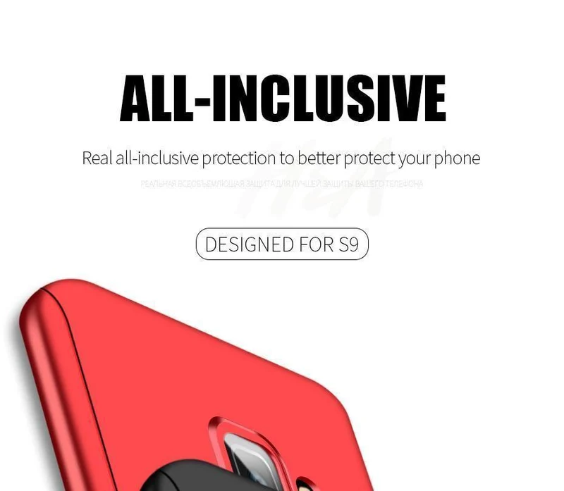 H&A 360-Grad-Vollschutz-Telefonhülle für Samsung Galaxy S9 S8 Plus S7 S6 Edge Displayschutzfolie Telefonabdeckung Note 9 8 S8 Hülle