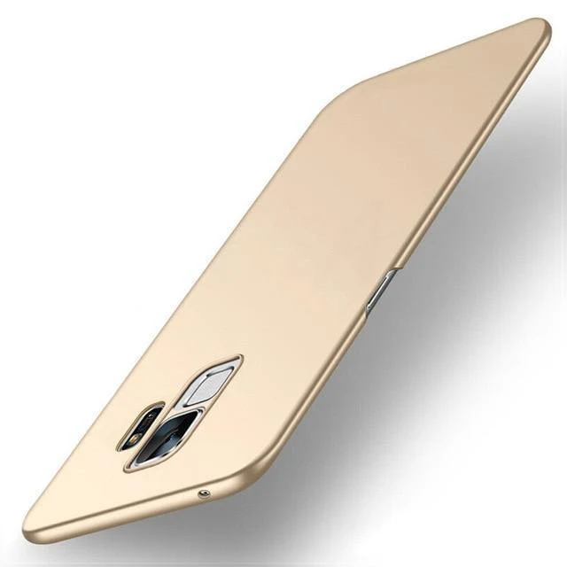 H&A Luxuriöse, schlanke PC-mattierte Hartschutzhülle für Samsung Galaxy S9 S9 Plus, vollständige Abdeckung, Hülle für Samsung S9 Plus, Telefonabdeckung