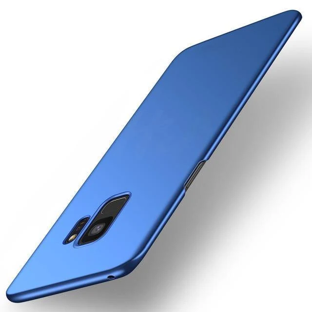 H&A Luxuriöse, schlanke PC-mattierte Hartschutzhülle für Samsung Galaxy S9 S9 Plus, vollständige Abdeckung, Hülle für Samsung S9 Plus, Telefonabdeckung