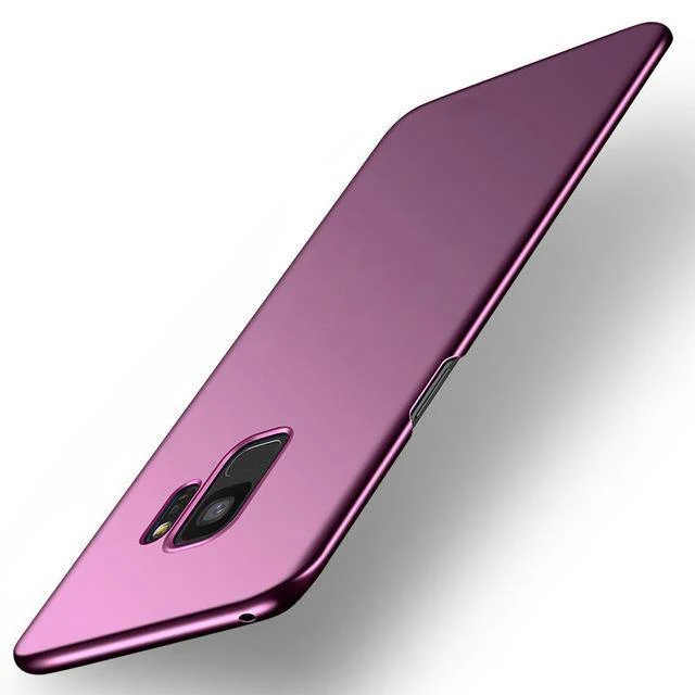 H&A Luxuriöse, schlanke PC-mattierte Hartschutzhülle für Samsung Galaxy S9 S9 Plus, vollständige Abdeckung, Hülle für Samsung S9 Plus, Telefonabdeckung