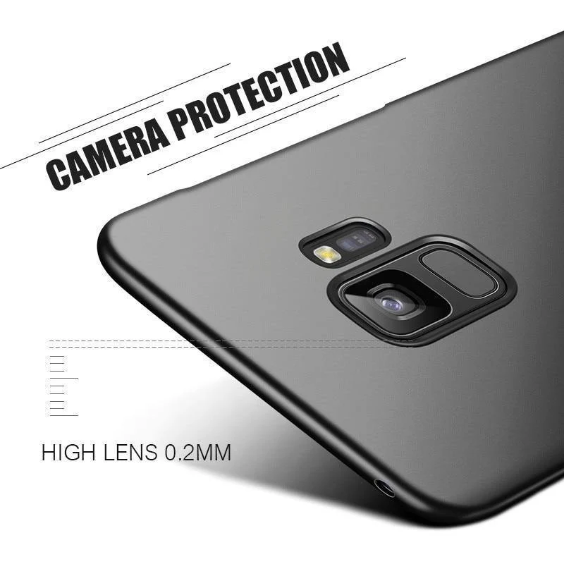 H&A Luxuriöse, schlanke PC-mattierte Hartschutzhülle für Samsung Galaxy S9 S9 Plus, vollständige Abdeckung, Hülle für Samsung S9 Plus, Telefonabdeckung