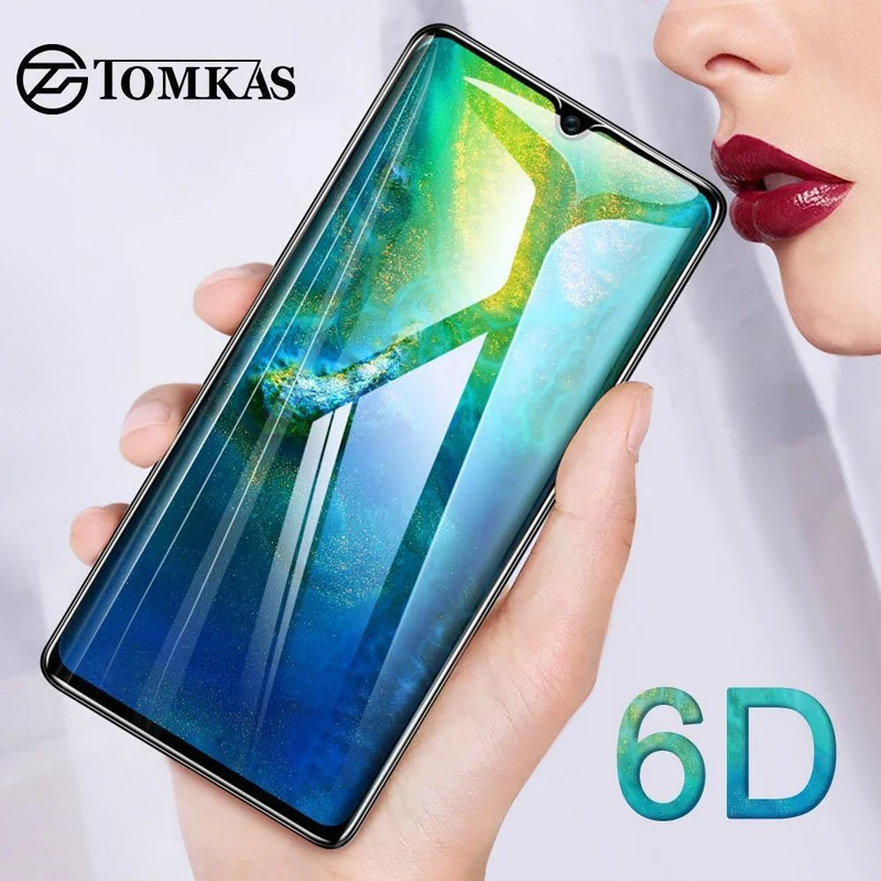 TOMKAS 6D Glas Für Huawei Mate 20 Lite Glasgehäuse Honor 8X 9 P20 Lite Pro Gehärtetes Glas Für Huawei Mate 20 20X Glas Gehärtet