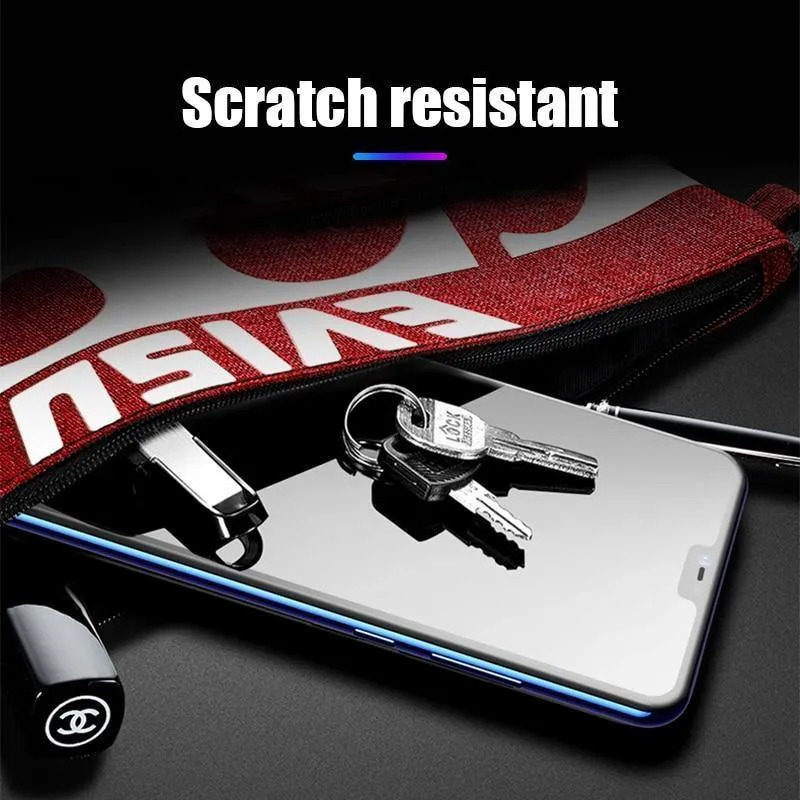 TOMKAS 6D Glas für Xiaomi Redmi Note 6 Pro Glasetui Redmi Note 5 Pro 6 6A 5 Plus für Xiaomi Mi 8 Lite A1 A2 Lite Pocophone F1