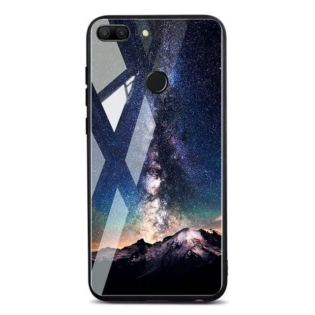 TOMKAS Space Case für Huawei P20 Lite Pro Mate 10 Lite Hüllen Cover P Smart Glass Coque Telefonhülle für Huawei Honor 9 Lite 10